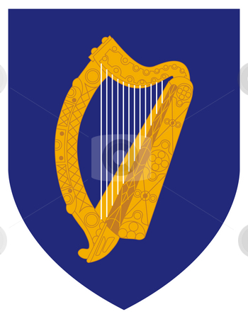 To use this stock image in your creative project, please select the size you need over to the right and click the "Add to Cart" button.
Your downloaded image will come with the Cutcaster watermark removed so don’t worry about the watermark you see on this page. Ireland Coat Arms stock photo, Ireland coat of arms, seal or national emblem, isolated on white background. by Martin Crowdy