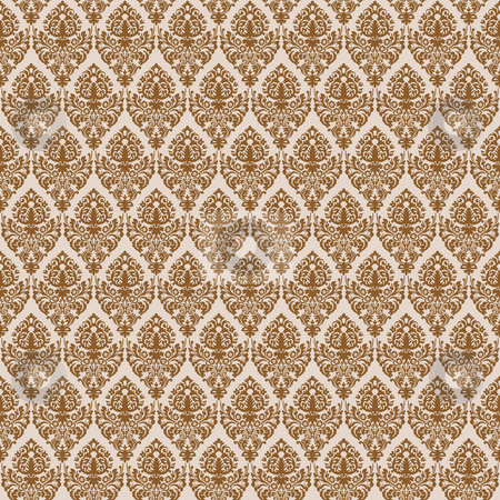 Brown Damask Background