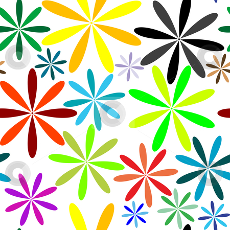 Little flowers seamless pattern Little flowers seamless pattern stock vector clipart, Little flowers seamless pattern, vector art illustration by Laschon Robert Paul
