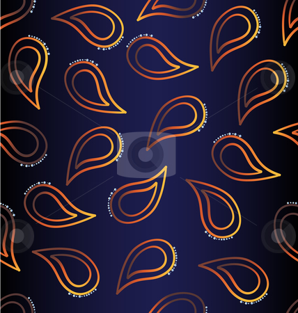 Decorative seampless pattern with Turkish (Indian) cucumbers Decorative seampless pattern with Turkish (Indian) cucumbers stock vector clipart, Decorative seamless pattern with bright orange Turkish (Indian) cucumbers on a dark blue background. by Liubov Nazarova