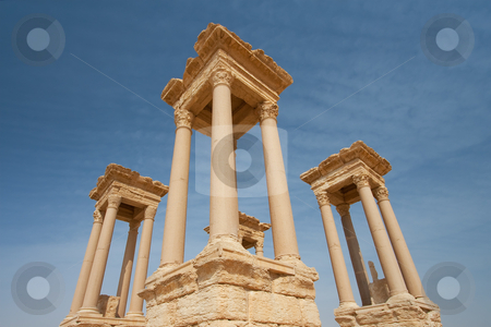 To use this stock image in your creative project, please select the size you need over to the right and click the "Add to Cart" button.
Your downloaded image will come with the Cutcaster watermark removed so don’t worry about the watermark you see on this page. Columns in Palmira stock photo, Columns in Palmira, Syria by B.F.