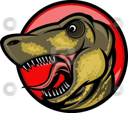To use this stock image in your creative project, please select the size you need over to the right and click the "Add to Cart" button.
Your downloaded image will come with the Cutcaster watermark removed so don’t worry about the watermark you see on this page. Dinosaur mascot stock vector clipart, Roaring T-rex mascot! Separated into layers for easy editing. by Ray Joachim