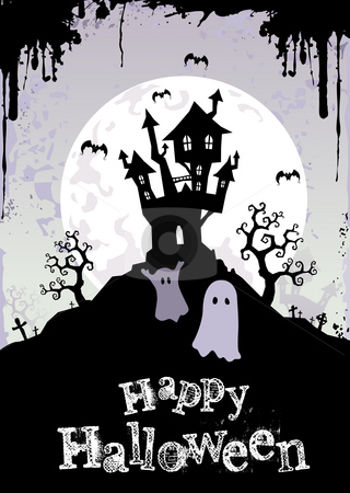 To use this stock image in your creative project, please select the size you need over to the right and click the "Add to Cart" button.
Your downloaded image will come with the Cutcaster watermark removed so don’t worry about the watermark you see on this page. Halloween Night stock photo, Halloween vector illustration for autumn holiday event by Giordano Aita