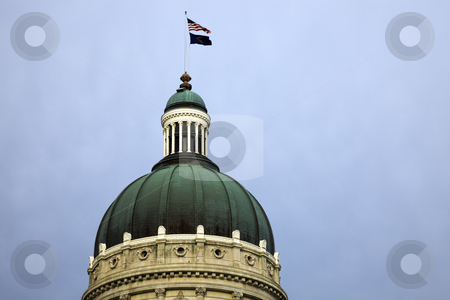 Dome of State Capitol Dome of State Capitol stock photo, Dome of State Capitol in Indianapolis. by Henryk Sadura
