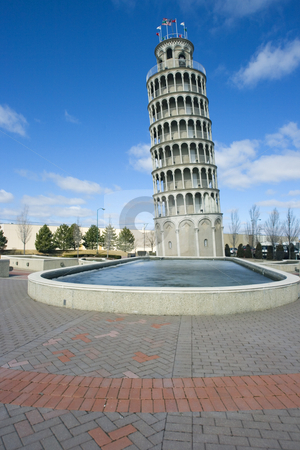 American Leaning Tower American Leaning Tower stock photo, Leaning Tower in Niles, Il. by Henryk Sadura
