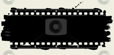 Grunge film frame Grunge film frame stock vector clipart, Editable vector background - grunge film frame with space for your text or image by Gordan Poropat