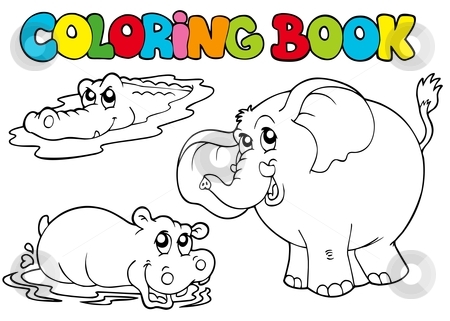 To use this stock image in your creative project, please select the size you need over to the right and click the "Add to Cart" button.
Your downloaded image will come with the Cutcaster watermark removed so don’t worry about the watermark you see on this page. Coloring book with tropic animals 1 stock vector clipart, Coloring book with tropic animals 1 - vector illustration. by Klara Viskova