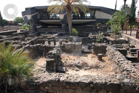 Capernaum - The Church of the House of Peter Capernaum - The Church of the House of Peter stock photo, Capernaum - The Church of the House of Peter, Israel by Zvonimir Atletic
