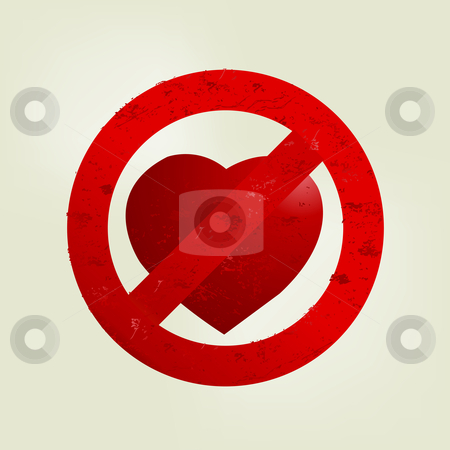 To use this stock image in your creative project, please select the size you need over to the right and click the "Add to Cart" button.
Your downloaded image will come with the Cutcaster watermark removed so don’t worry about the watermark you see on this page. Love Illustration stock vector clipart, Valentine's Day Concept, Don't love sign. by Nabeel Zytoon