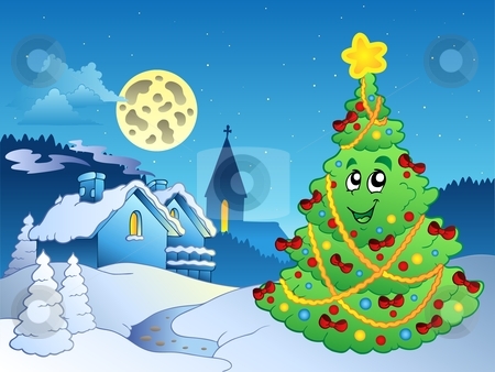 Merry Christmas theme 3 Merry Christmas theme 3 stock vector clipart, Merry Christmas theme 3 - vector illustration. by Klara Viskova