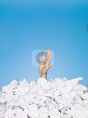 To use this stock image in your creative project, please select the size you need over to the right and click the "Add to Cart" button.
Your downloaded image will come with the Cutcaster watermark removed so don’t worry about the watermark you see on this page. Buried Human stock photo, Human hand buried in papers by Anne-Louise Quarfoth