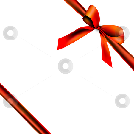 To use this stock image in your creative project, please select the size you need over to the right and click the "Add to Cart" button.
Your downloaded image will come with the Cutcaster watermark removed so don’t worry about the watermark you see on this page. Gift packaging with red ribbon stock photo, A red ribbon with a knot isolated on white by Viktor Thaut