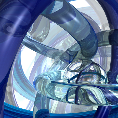 Scifi Scifi stock photo, Abstract futuristic background - 3d illustration by J?