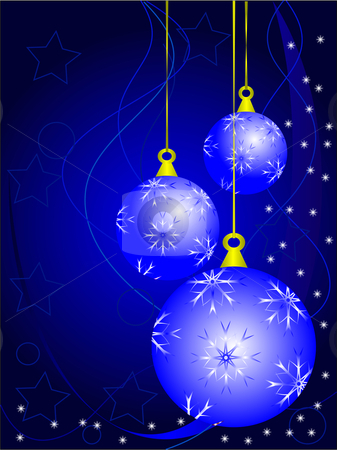 To use this stock image in your creative project, please select the size you need over to the right and click the "Add to Cart" button.
Your downloaded image will come with the Cutcaster watermark removed so don’t worry about the watermark you see on this page. Blue Christmas Baubles Background stock vector clipart, An abstract Christmas vector illustration with sky blue baubles on a darker backdrop with white snowflakes and room for text by Mike Price