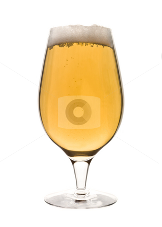 Glass of beer Glass of beer stock photo, Glass of beer by Anne-Louise Quarfoth