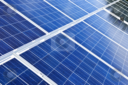 To use this stock image in your creative project, please select the size you need over to the right and click the "Add to Cart" button.
Your downloaded image will come with the Cutcaster watermark removed so don’t worry about the watermark you see on this page. Solar panels stock photo, Array of alternative energy photovoltaic solar panels by Elena Elisseeva