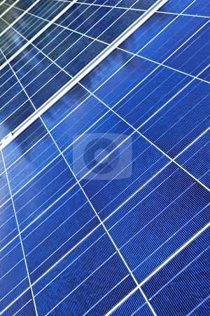 To use this stock image in your creative project, please select the size you need over to the right and click the "Add to Cart" button.
Your downloaded image will come with the Cutcaster watermark removed so don’t worry about the watermark you see on this page. Solar panels stock photo, Array of alternative energy photovoltaic solar panels by Elena Elisseeva