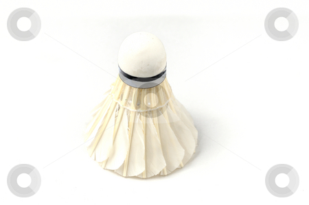 Shuttlecock Shuttlecock stock photo, Shuttlecock isolated on a white back ground by Arvind Balaraman