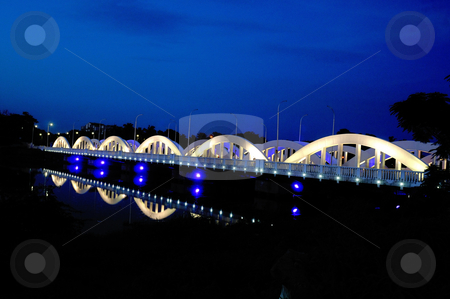 To use this stock image in your creative project, please select the size you need over to the right and click the "Add to Cart" button.
Your downloaded image will come with the Cutcaster watermark removed so don’t worry about the watermark you see on this page. Napier Bridge stock photo, Colorfully and beautifully lit bridge during the night by Arvind Balaraman