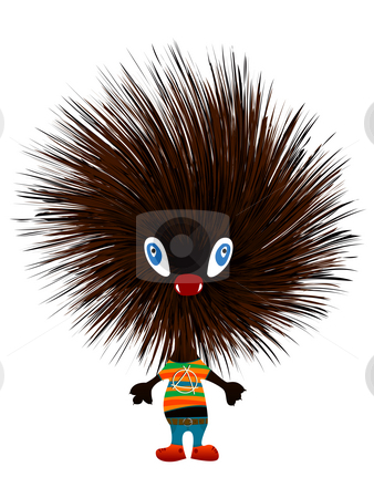 To use this stock image in your creative project, please select the size you need over to the right and click the "Add to Cart" button.
Your downloaded image will come with the Cutcaster watermark removed so don’t worry about the watermark you see on this page. Hedgehog punk stock photo, Hedgehog punk, isolated object over white background by Richard Laschon