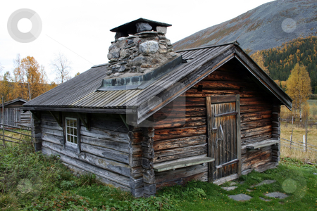Old cabin Old cabin stock photo, Old tradtional wooden cabin in Sweden by Ingvar Bjork