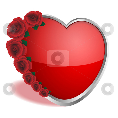 To use this stock image in your creative project, please select the size you need over to the right and click the "Add to Cart" button.
Your downloaded image will come with the Cutcaster watermark removed so don’t worry about the watermark you see on this page. Heart and roses stock photo, Roses of red color and heart on a white background by Alina Starchenko