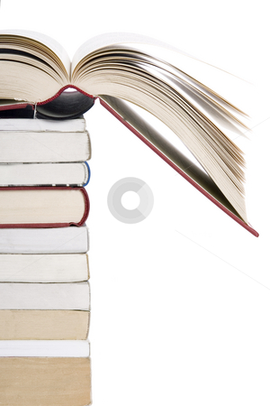 To use this stock image in your creative project, please select the size you need over to the right and click the "Add to Cart" button.
Your downloaded image will come with the Cutcaster watermark removed so don’t worry about the watermark you see on this page. Color tower books with open one stock photo, Color tower books with open one arranged in stack by Victor Oancea