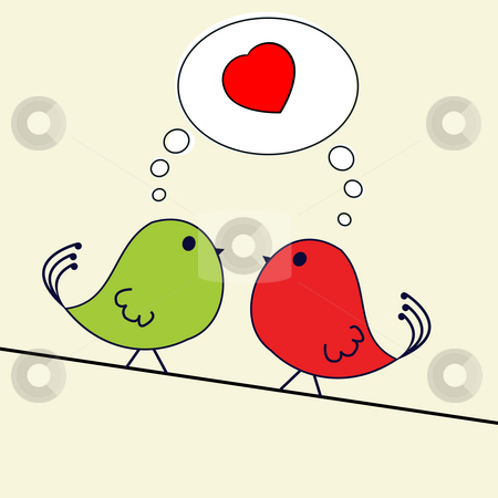 To use this stock image in your creative project, please select the size you need over to the right and click the "Add to Cart" button.
Your downloaded image will come with the Cutcaster watermark removed so don’t worry about the watermark you see on this page. Valentine greeting stock photo, Valentine greeting card with two birds on a wire by Richard Laschon