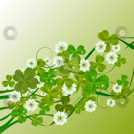 St. Patrick St. Patrick stock photo, St. Patrick's Day design background by Richard Laschon