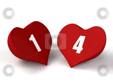 To use this stock image in your creative project, please select the size you need over to the right and click the "Add to Cart" button.
Your downloaded image will come with the Cutcaster watermark removed so don’t worry about the watermark you see on this page. Two valentine red hearts stock photo, Two valentine red hearts 3d rendered for commercial by vetdoctor