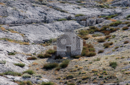 To use this stock image in your creative project, please select the size you need over to the right and click the "Add to Cart" button.
Your downloaded image will come with the Cutcaster watermark removed so don’t worry about the watermark you see on this page. Ruins of an old church stock photo, Ruins of an old church on Pag islands in Adriatic sea. Croatia. by Zvonimir Atletic