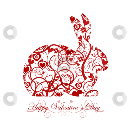 To use this stock image in your creative project, please select the size you need over to the right and click the "Add to Cart" button.
Your downloaded image will come with the Cutcaster watermark removed so don’t worry about the watermark you see on this page. Happy Valentines Day Red Bunny Rabbit stock photo, Happy Valentines Day Bunny Rabbit with Red Hearts and Swirls by Thye Gn