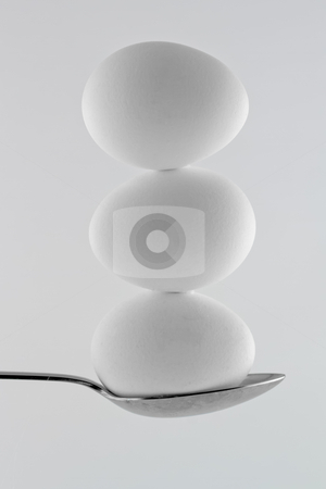 To use this stock image in your creative project, please select the size you need over to the right and click the "Add to Cart" button.
Your downloaded image will come with the Cutcaster watermark removed so don’t worry about the watermark you see on this page. Balancing Eggs stock photo, Three white eggs balancing on a spoon by Gert Lavsen