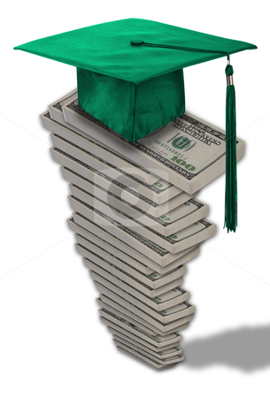 To use this stock image in your creative project, please select the size you need over to the right and click the "Add to Cart" button.
Your downloaded image will come with the Cutcaster watermark removed so don’t worry about the watermark you see on this page. Cost of Education. stock photo, Money stacked high for cost of education. by WScott
