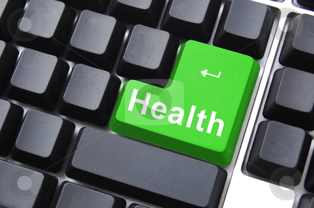 Health Health stock photo, healthy lifestyle shown by health computer button by Gunnar Pippel