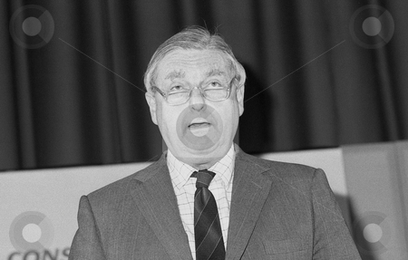 To use this stock image in your creative project, please select the size you need over to the right and click the "Add to Cart" button.
Your downloaded image will come with the Cutcaster watermark removed so don’t worry about the watermark you see on this page. Sir Patrick Mayhew stock photo, Sir Patrick Mayhew, Attorney General and Conservative party Member of Parliament for Tunbridge Wells, speaks at a conference in London on December 1, 1990. by newsfocus1