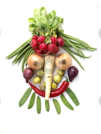 To use this stock image in your creative project, please select the size you need over to the right and click the "Add to Cart" button.
Your downloaded image will come with the Cutcaster watermark removed so don’t worry about the watermark you see on this page. Vegetable Face stock photo, a funny vegetable face by Lars Kastilan