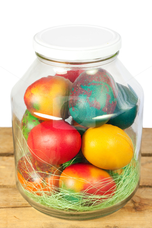 To use this stock image in your creative project, please select the size you need over to the right and click the "Add to Cart" button.
Your downloaded image will come with the Cutcaster watermark removed so don’t worry about the watermark you see on this page. Easter jar eggs stock photo, Easter concept.Colorful easter eggs in a jar by borojoint