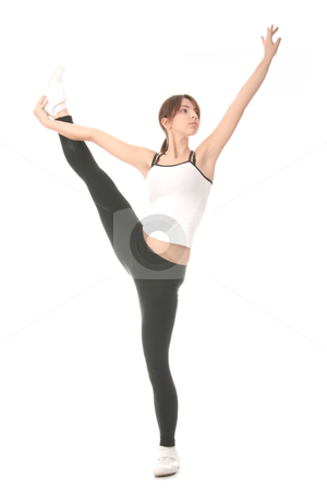 Aerobics Aerobics stock photo, Physical training (aerobics) of beautiful young woman isolated on white background
by Piotr_Marcinski