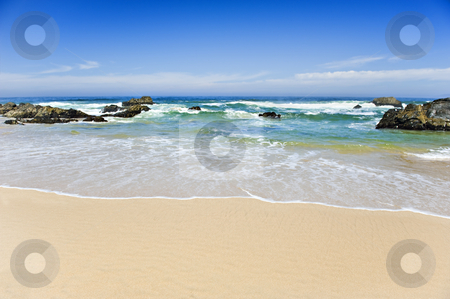Beautiful beach on a tropical island - shallow depth of field Beautiful beach on a tropical island - shallow depth of field stock photo, Beautiful beach on a tropical island - shallow depth of field by tish1