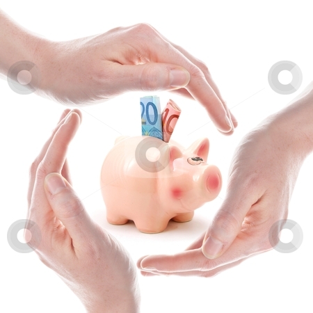 To use this stock image in your creative project, please select the size you need over to the right and click the "Add to Cart" button.
Your downloaded image will come with the Cutcaster watermark removed so don’t worry about the watermark you see on this page. Piggy bank stock photo, piggy bank and hand isolated on white background showing savings concept by Gunnar Pippel