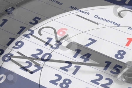 Business time concept Business time concept stock photo, business time concept with watch and calendar by Gunnar Pippel