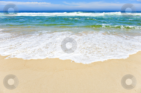 Open beach on a tropical island Open beach on a tropical island stock photo, Open beach on a tropical island with sky by tish1