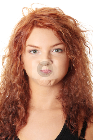 To use this stock image in your creative project, please select the size you need over to the right and click the "Add to Cart" button.
Your downloaded image will come with the Cutcaster watermark removed so don’t worry about the watermark you see on this page. Young woman with hiccup stock photo, Young woman with hiccup, isolated on white by Piotr_Marcinski