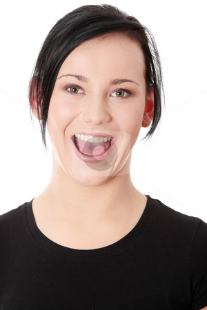 To use this stock image in your creative project, please select the size you need over to the right and click the "Add to Cart" button.
Your downloaded image will come with the Cutcaster watermark removed so don’t worry about the watermark you see on this page. Portrait of an attractive young woman stock photo, Portrait of an attractive young woman isolated on white background by Piotr_Marcinski
