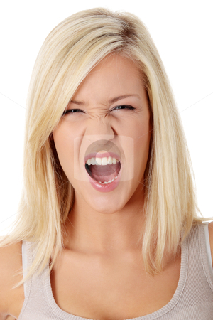 To use this stock image in your creative project, please select the size you need over to the right and click the "Add to Cart" button.
Your downloaded image will come with the Cutcaster watermark removed so don’t worry about the watermark you see on this page. A frustrated and angry woman is screaming stock photo, A frustrated and angry woman is screaming out loud. by Piotr_Marcinski