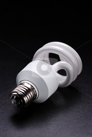 Fluorescent light bulb Fluorescent light bulb stock photo, Energy saving fluorescent light bulb by sutike