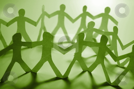 To use this stock image in your creative project, please select the size you need over to the right and click the "Add to Cart" button.
Your downloaded image will come with the Cutcaster watermark removed so don’t worry about the watermark you see on this page. Teamwork of paper team stock photo, paper people doing teamwork in their business by Gunnar Pippel