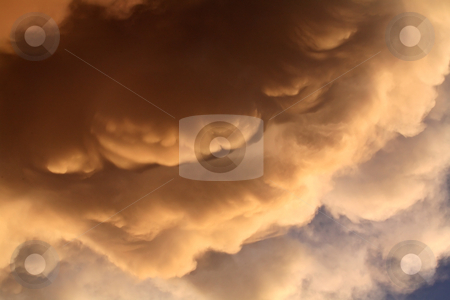 Colorful storm clouds at sunset Colorful storm clouds at sunset stock photo, Colorful storm clouds at sunset by Mark Duffy
