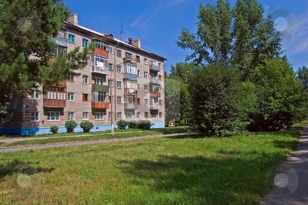 To use this stock image in your creative project, please select the size you need over to the right and click the "Add to Cart" button.
Your downloaded image will come with the Cutcaster watermark removed so don’t worry about the watermark you see on this page. The house in city stock photo, The house in city in summer day by olinchuk